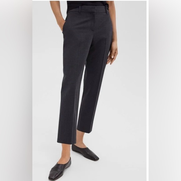 Theory Trecca 2 Pants BlK - Picture 1 of 5